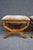 Pair of Neoclassical Style X-Base Upholstered Stools For Sale In Philadelphia - Image 6 of 11