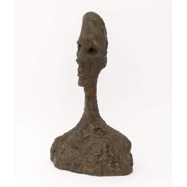 Philip and Kelvin LaVerne Philip and Kelvin LaVerne Male Figure Bronze Bust For Sale - Image 4 of 12