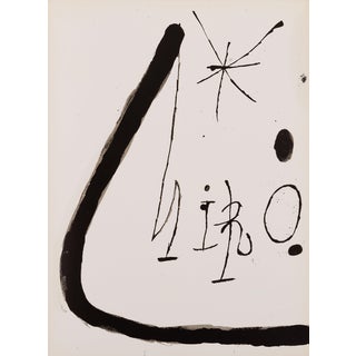 Joan Miro, Tapis de Tarragona IX, Lithograph For Sale
