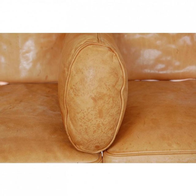 Kupe 2-Seater Sofa in Natural Leather by Børge Mogensen, 2000s For Sale - Image 9 of 18