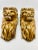 Sienna Early 20th Century Carved Wood Lion Head Wall Brackets- Set of 2 For Sale - Image 8 of 12