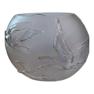 1930s Flying Geese Pattern Pillow Vase