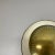 Gold Round Brass Wall Ceiling Light in the style of Gino Sarfatti, Italy, 1950s For Sale - Image 8 of 18