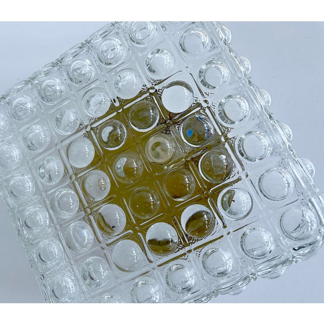 Gold Vintage Bubble Glass Wall Light from Erco, 1970s For Sale - Image 8 of 16