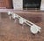 Mid 20th Century French White Enamel Four Peg Coat Rack For Sale - Image 14 of 16