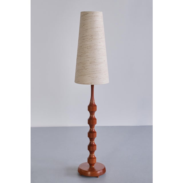 Swedish Floor Lamp in Teak from Möllers Armatur, 1950s For Sale - Image 15 of 15