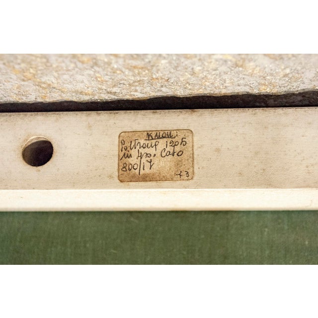 Chartreuse Set of Living Room Set by Florence Knoll Bassett for Knoll Inc. / Knoll International, 1954 For Sale - Image 8 of 11