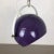 1970s Adjustable Pop Art Panton Style Hanging Light with Purple Spot, Germany, 1970s For Sale - Image 5 of 13