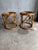 Vintage 1950s Franco Albini Style Italian Riviera Bamboo Stools or Side Tables For Sale In Miami - Image 6 of 6