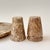 Vintage Fossil Coral Marble Condiment Set With Tray, Salt & Pepper Shakers and Toothpick Holder - Set of 4 For Sale In Miami - Image 6 of 12