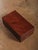 Early 20th Century Early 20th Century Mahogany Writing Slope Lap Desk Box With Red Leather Interior and Brass Hardware For Sale - Image 5 of 14