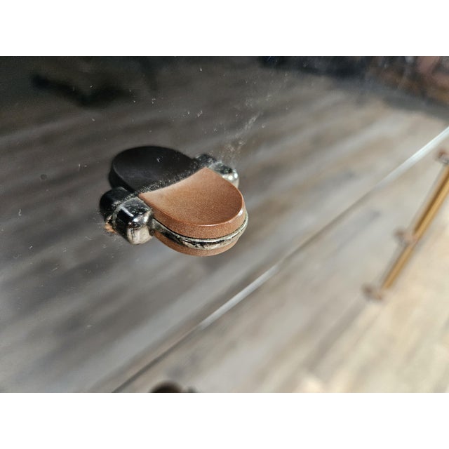 Sideboard in Black Lacquered Wood by Pierre Cardin, 1970 For Sale - Image 15 of 18