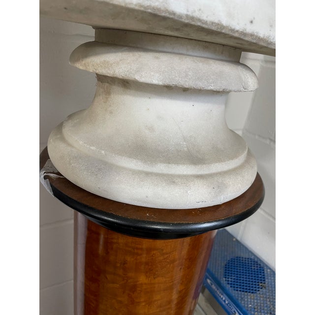 19th Century English Marble Bust For Sale - Image 9 of 11