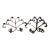 Wrought Iron Oversized Candle Holders, Pair For Sale
