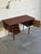 Mid-Century Modern Teak Writing Executive Desk Denmark Mid-Century Modern 1960s For Sale - Image 3 of 10