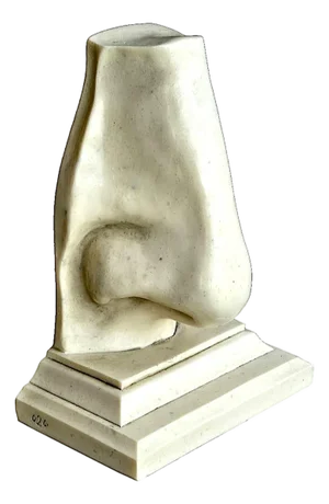 Vintage Resin Nose Bookend/Sculpture C2c Designs After Michelangelo