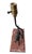 Vintage Patinated Bronze Sporting Dog Accent Lamp on Veined Rouge Marble Base For Sale - Image 4 of 12