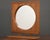 A mid century modern teak hanging mirror with a lower shelf made by Pedersen & Hansen. Made in Denmark. Circa 1970’s....