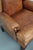 Set of Vintage Dutch Cognac Leather Club Chair and Ottoman For Sale - Image 4 of 18