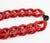 Angela Caputi Italy Choker Necklace Massive Red Cinnabar Resin Chain For Sale - Image 10 of 10