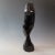 Abstract Hand Carved Ebony Wood Bust Sculpture, African Tribal Brutalist Modern For Sale - Image 10 of 11