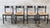 Gio Ponti 1980s Vintage Italian Vico Magistretti Style Dining Chairs - Set of 4 For Sale - Image 4 of 14