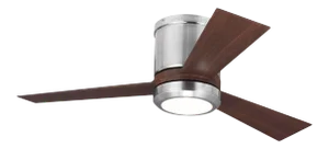 Visual Comfort Fan 42" Clarity II in Brushed Steel