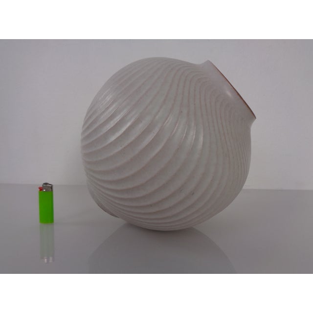 Ceramic Large 18-25 Wave Ceramic Vase from Carstens Tönnieshof, Germany, 1960s For Sale - Image 7 of 14