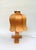Wood Floral Table Lamp in Layered Wood, 1960s For Sale - Image 7 of 18