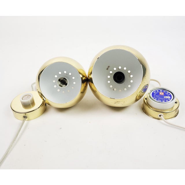 Vintage Swedish Magnetic Wall Lamps, 1970s For Sale - Image 12 of 13