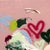 Bubble Gum Island - Original Textural Bright Abstract Mixed Media Painting on Canvas by Amber Goldhammer For Sale In Los Angeles - Image 6 of 9