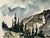Original watercolor on paper by Henry Emil Salloch, also known as Heinz Emil Salloch, the German-born American artist and...