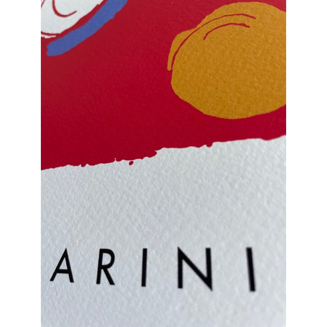 Red Marino Marini (1901-1980), Chevaux Et Cavaliers v. 1972, Copyright by Siae, 1994, Printed in Italy For Sale - Image 8 of 9