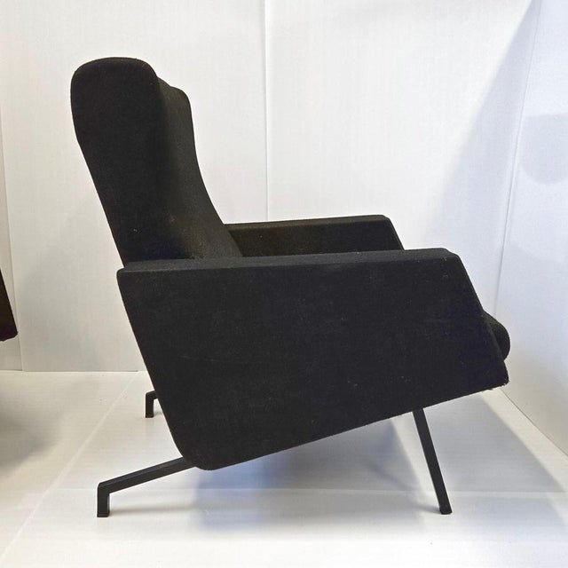 Mid-Century Modern Vintage Miami Armchairs by Pierre Guariche for Meurop, 1960s, Set of 2 For Sale - Image 3 of 10
