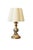 Floral Motif Pleated Lamp For Sale - Image 3 of 3