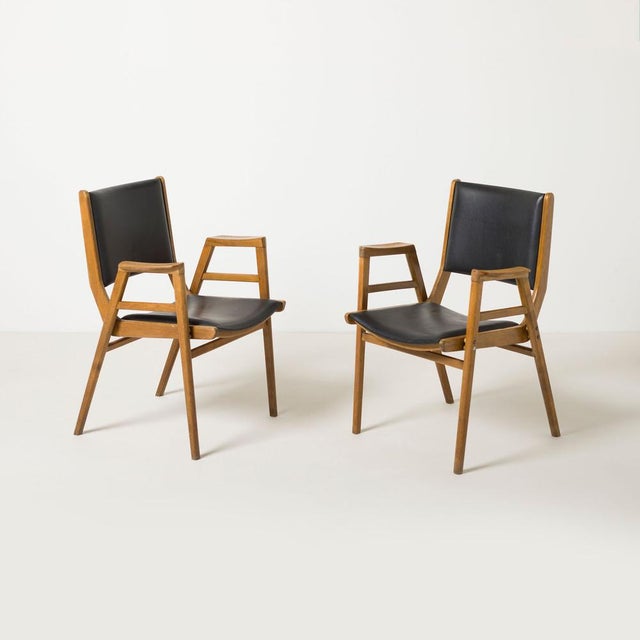 Mid-Century Modern Mid-Century Modern Armchairs by Frantisek Jirak, Czechoslovakia, 1960s, Set of 2 For Sale - Image 3 of 10