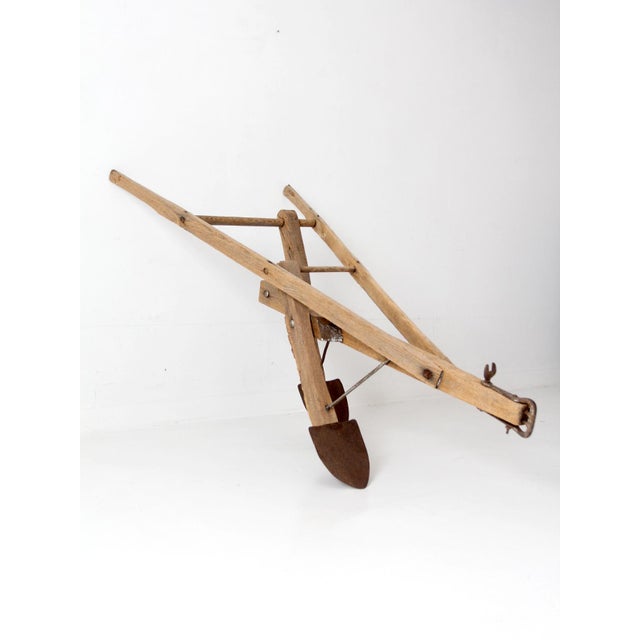 Wood Antique Farm Tool For Sale - Image 7 of 17