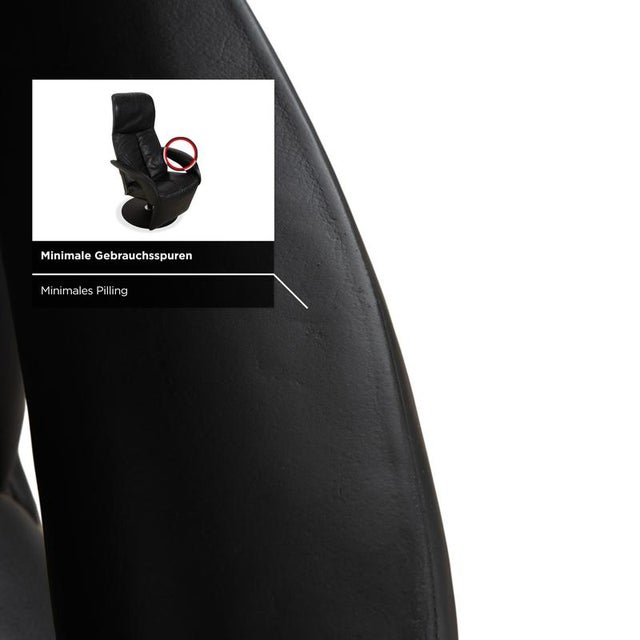 Symphony Armchair in Black Leather from Jori For Sale - Image 11 of 16