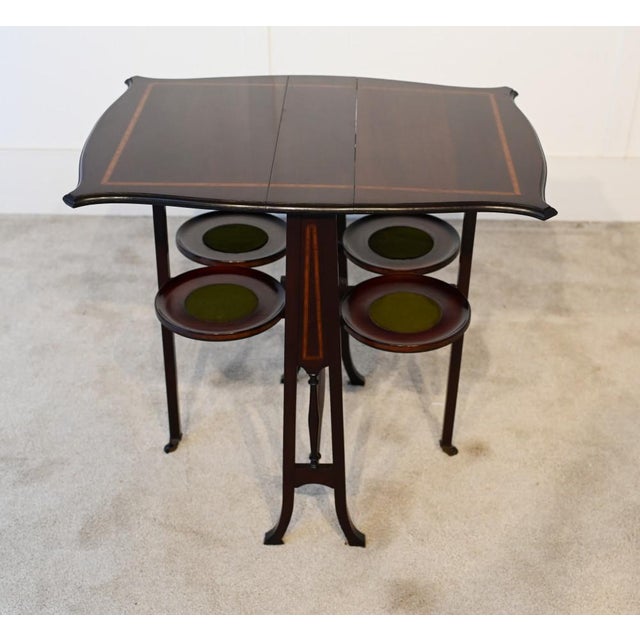 Edwardian Serving Table, 1900s For Sale - Image 13 of 13