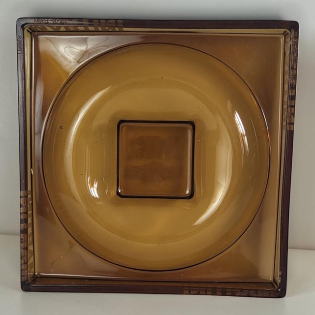 Glass Trinket Dish from Martini Advertising, 1970s For Sale - Image 4 of 6