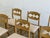 Mid-Century Modern Danish Razorblade Dining Chairs by Henning Kjærnulf for E.G. Møbler, 1960s, Set of 6 For Sale - Image 3 of 11