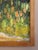 1971 Modernist 'The Hills Beyond' Vintage Original Swedish Expressive Landscape Oil Painting, Framed For Sale - Image 6 of 13