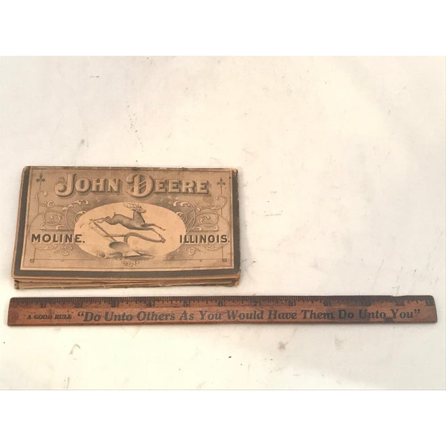 1903 John Deere Farmers Pocket Companion: Antique Advertising Ledger For Sale - Image 9 of 10