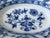 Meissen Porcelain Vintage Hand Painted Blue Meissen Serving Dish For Sale - Image 4 of 15