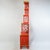 Red Vintage Chinoiserie Red Lacquer Duchess of Windsor Style Pagoda Etagere Cabinet For Sale - Image 8 of 18