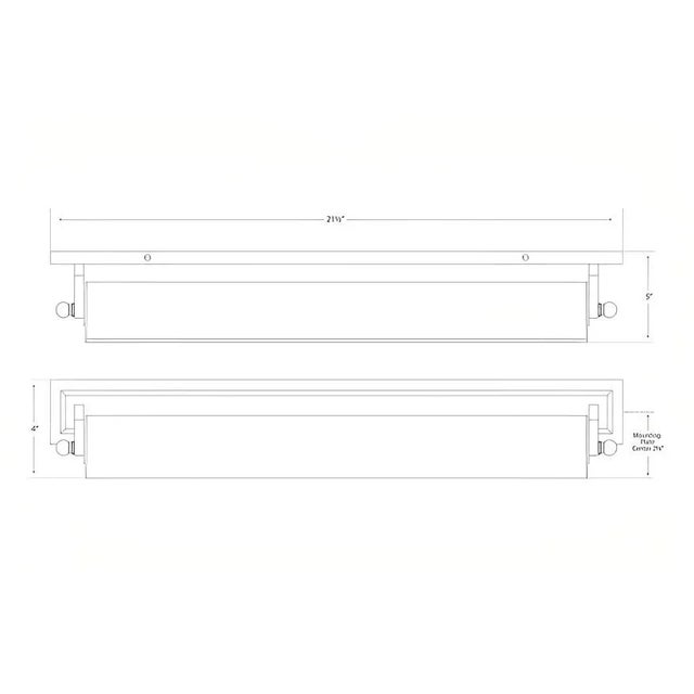 Visual Comfort Thomas O'Brien for Visual Comfort Signature Library 22" Picture Light in Bronze For Sale - Image 4 of 4