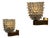Rostrato Glass Wall Sconces by by Ercole Barovier for Barovier & Toso, 1940s, Set of 2 For Sale