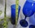 Vintage Mid Century Modern Cobalt Blue Cocktail Glasses - Set of 4 For Sale In New Orleans - Image 6 of 11