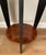 French Art Deco Two-Tiered Gueridon Table Amboyna Wood & Black Lacquer For Sale In Miami - Image 6 of 7