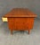Vintage Danish Mid Century Modern Teak Writing Desk For Sale - Image 4 of 10